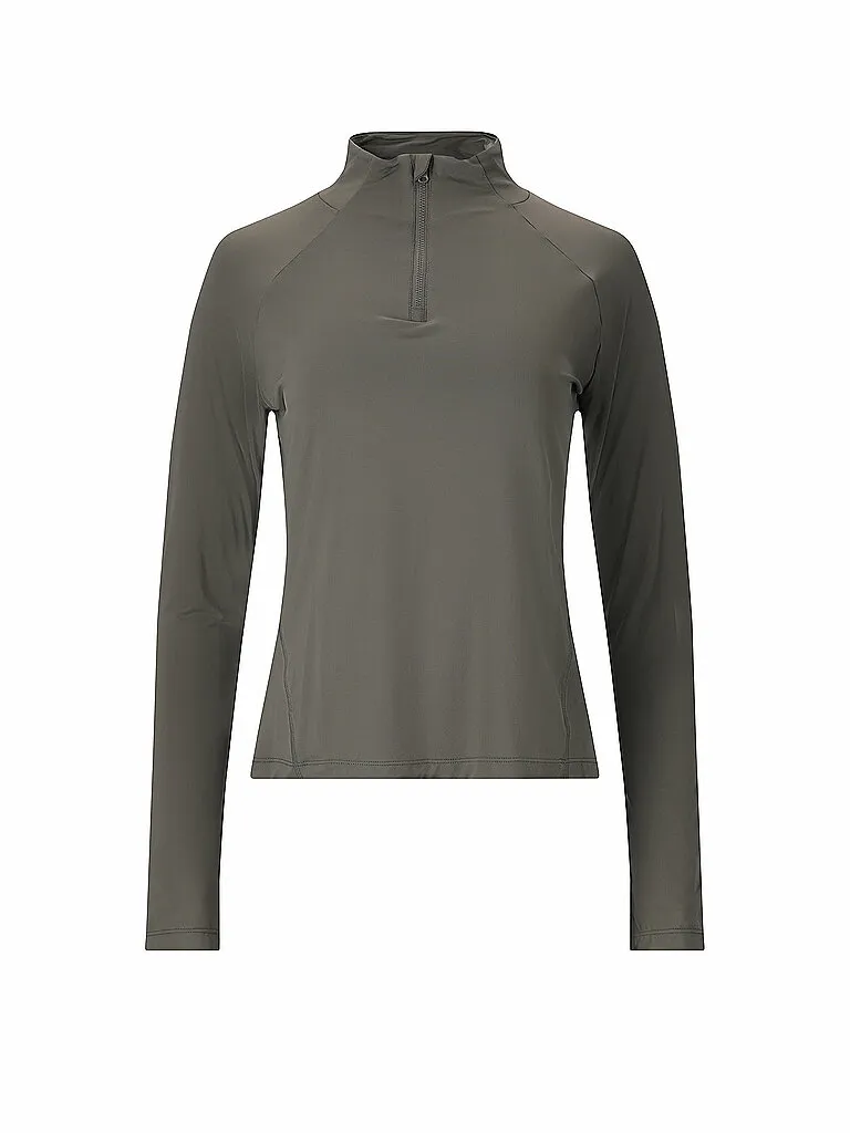 Athlecia Damen Fitnessshirt Grina 1/2 Zip