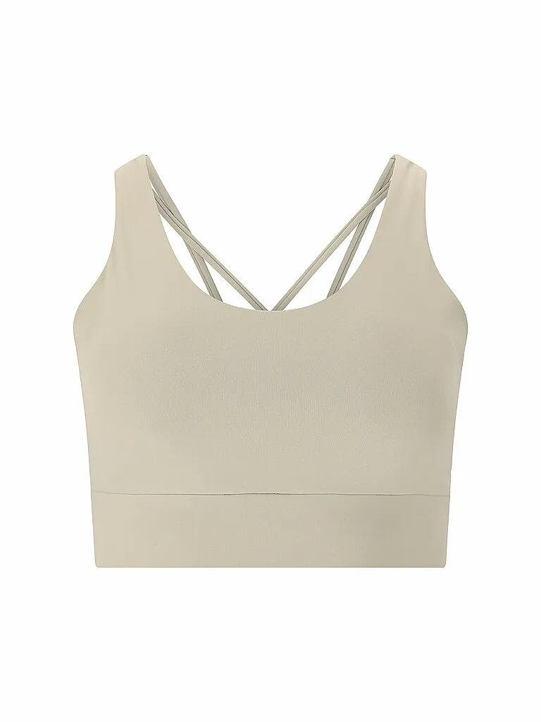 Athlecia Damen Sport-BH Gaby Medium Support beige