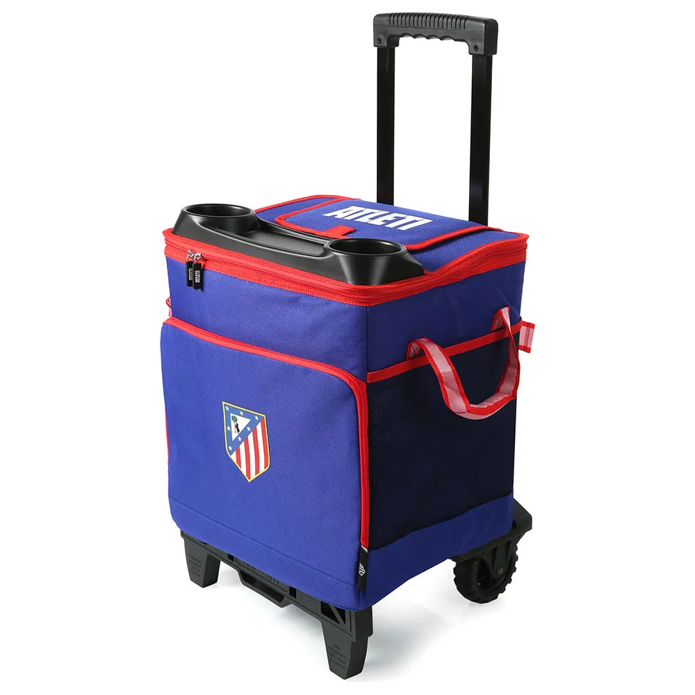 Atlet Tragbare Kühlbox Mit Wagen Für 50 Dosen, Blue, One Size Atlet Tragbare Kühlbox Mit Wagen Für 50 Dosen, Blue, One Size