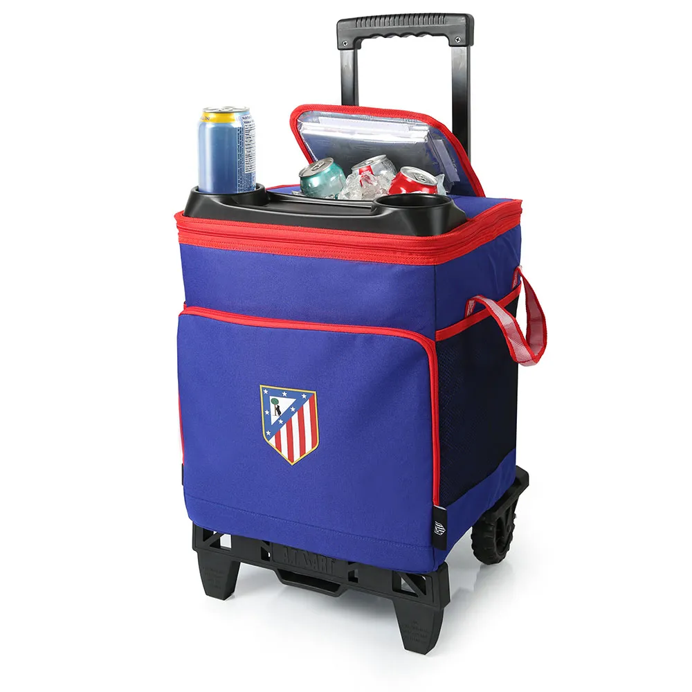 Atlet Tragbare Kühlbox Mit Wagen Für 50 Dosen, Blue, One Size Atlet Tragbare Kühlbox Mit Wagen Für 50 Dosen, Blue, One Size
