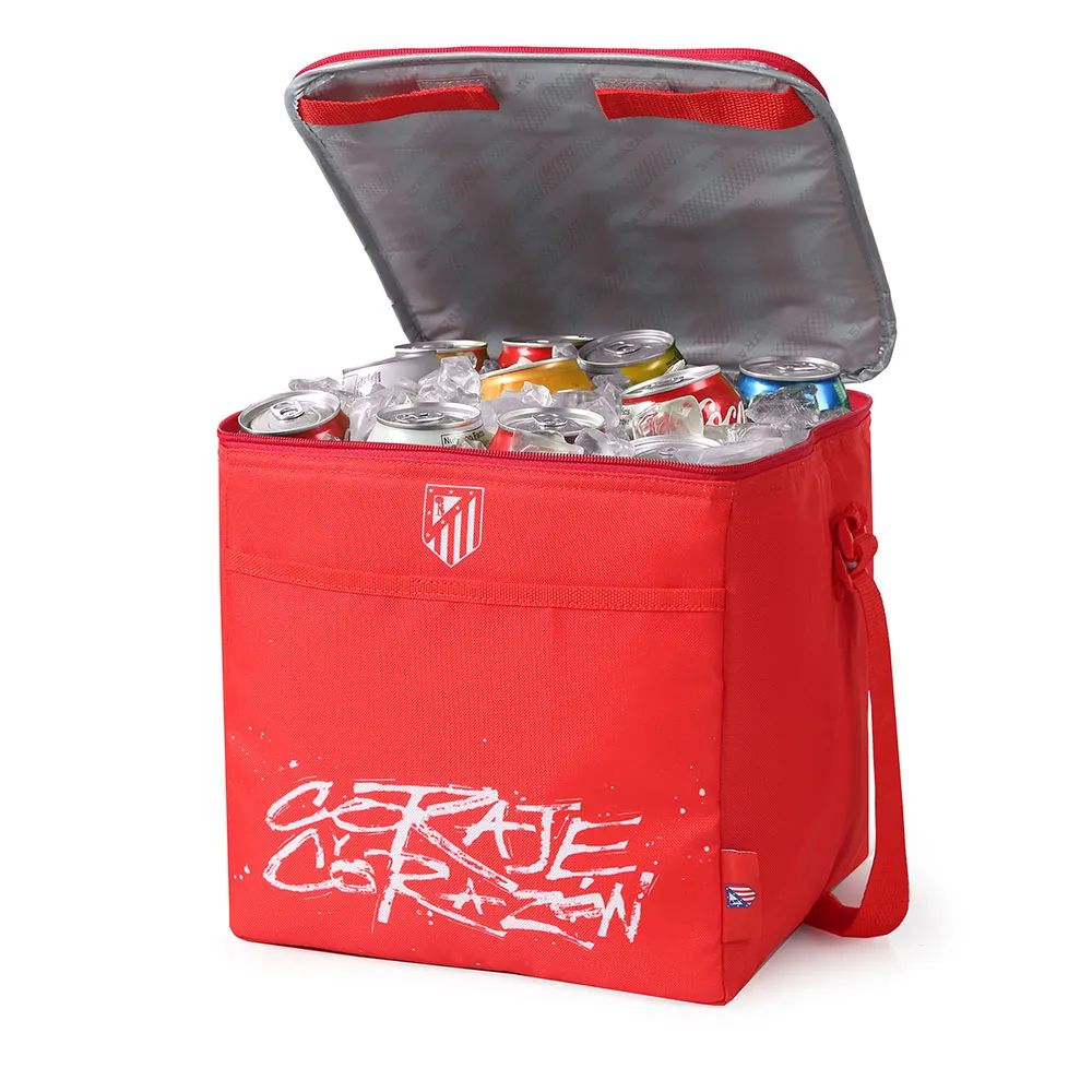 Atlet Weiche Tragbare Kühlbox 20l, Red / white, One Size