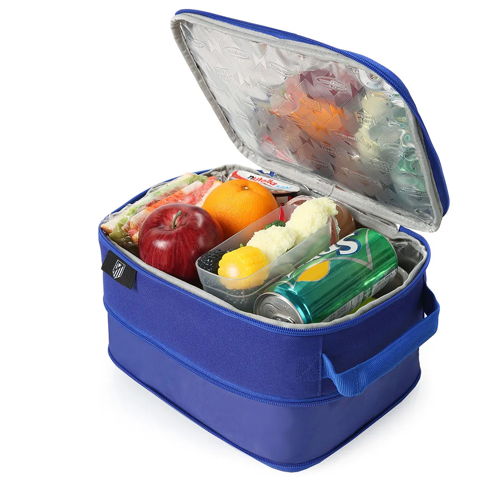 Atlet Weiche Tragbare Kühltasche Mit Tupperware, Blue, One Size