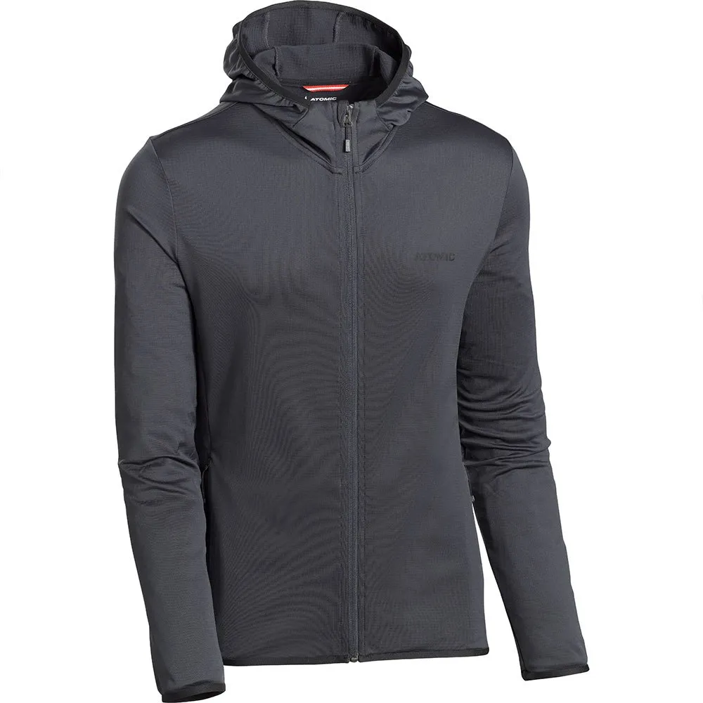 Atomic Revent Kapuzenfleece, Anthracite