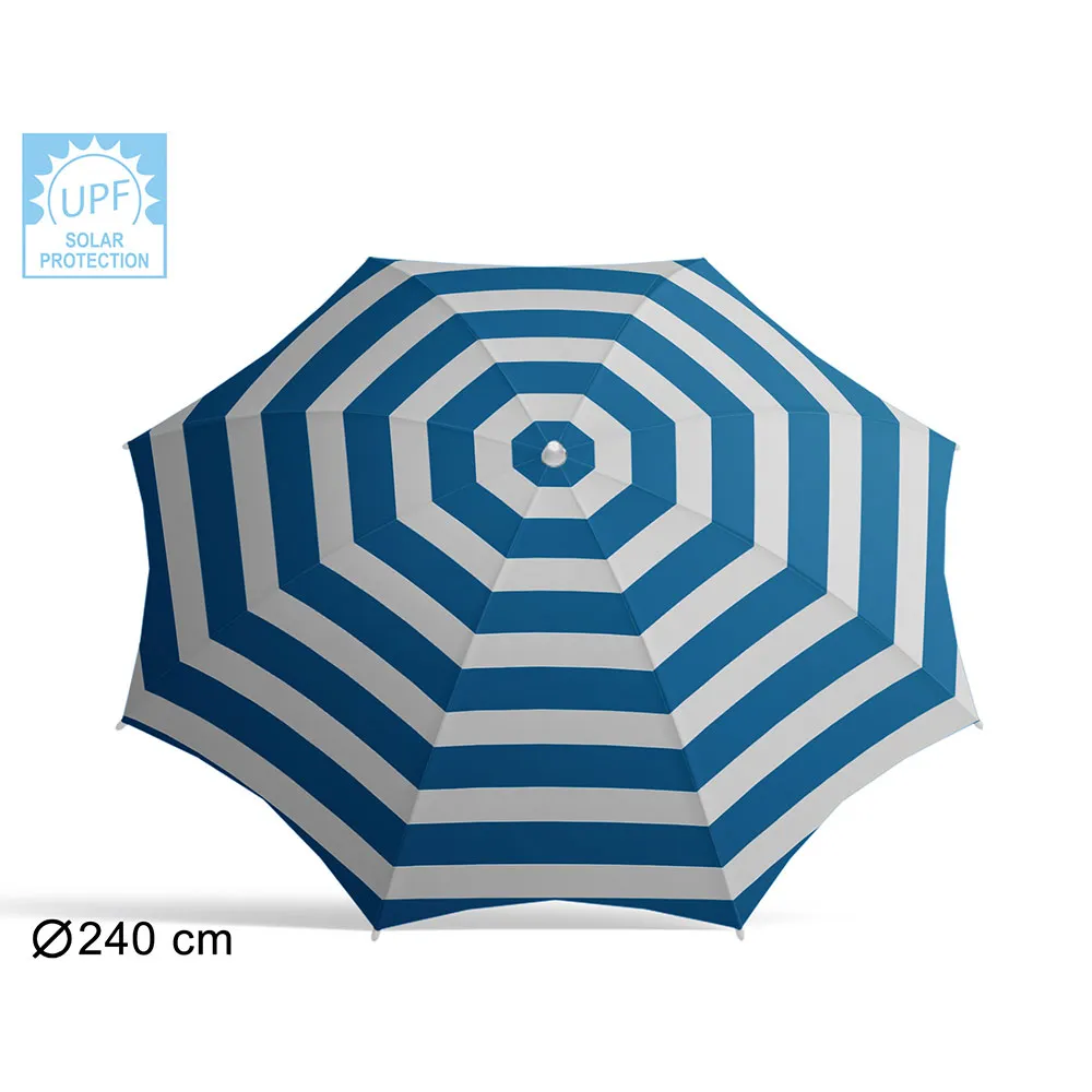 Atosa 240 Cm Orientable Metal Nylon Upf 22/25 Mm Sonnenschirm unisex, Multicolor, One Size