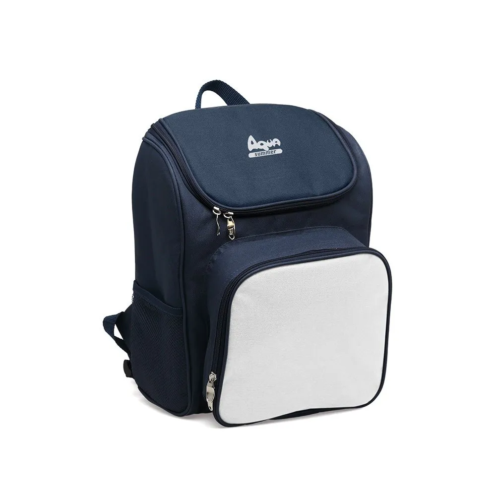 Atosa 27x37 Cm Weiche Tragbare Kühlbox, Marine, One Size Atosa 27x37 Cm Weiche Tragbare Kühlbox, Marine, One Size