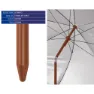 Atosa Ausrichtbare Orxford Aluminiumfransen 3 Verschiedene Sonnenschirme 22/25 Mm 180 Cm, Multicolor, One Size
