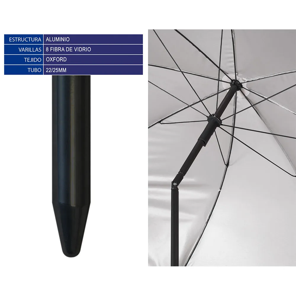 Atosa Ausrichtbarer Aluminium-sonnenschirm Orxford Fadon 3 Assorted 22/25 Mm 200 Cm, Multicolor, One Size Atosa Ausrichtbarer Aluminium-sonnenschirm Orxford Fadon 3 Assorted 22/25 Mm 200 Cm, Multicolor, One Size