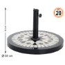 Atosa Keramik-sonnenschirmständer 20kg, Multicolor, One Size