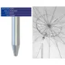 Atosa Nylon Schwenkbarer Sonnenschirm Mit Volant Upf 3 Sortiert 29/32 Mm 240 Cm Refurbished unisex, Multicolor, One Size