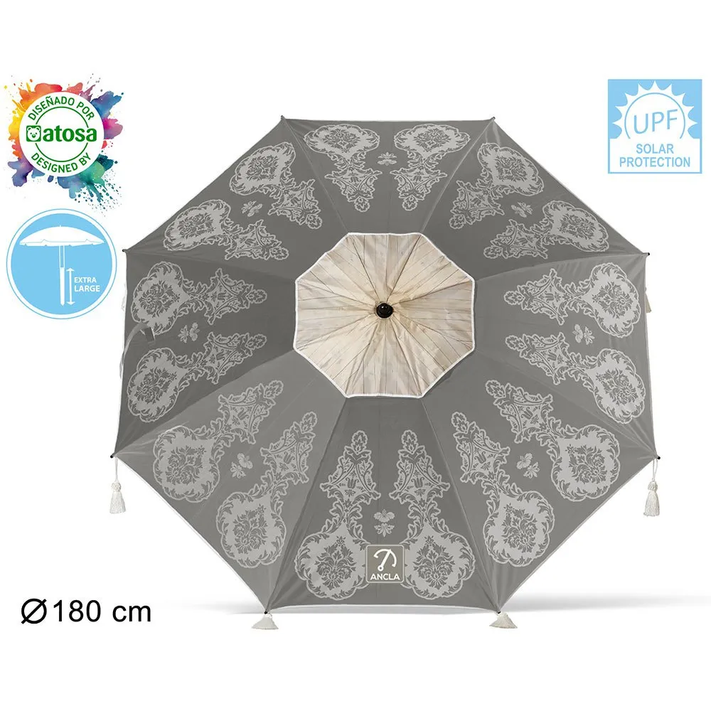 Atosa Sonnenschirm Für Den Strand 180 Cm unisex Atosa Sonnenschirm Für Den Strand 180 Cm unisex