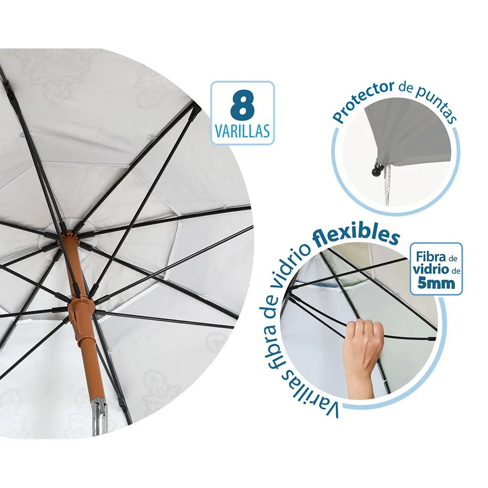 Atosa Sonnenschirm Für Den Strand 180 Cm unisex Atosa Sonnenschirm Für Den Strand 180 Cm unisex