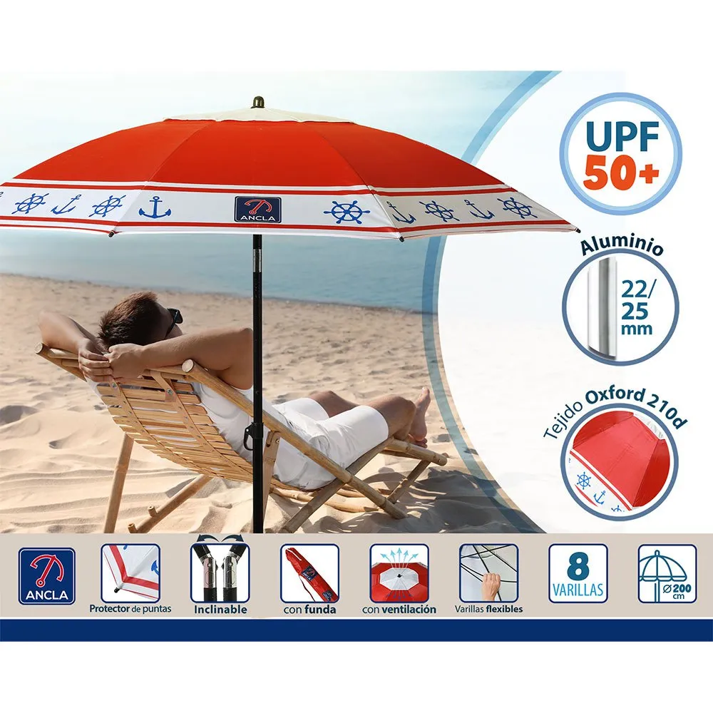 Atosa Sonnenschirm Für Den Strand 200 Cm Atosa Sonnenschirm Für Den Strand 200 Cm