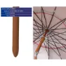 Atosa Sonnenschirm Für Den Strand 220 Cm Refurbished unisex, Pink, One Size