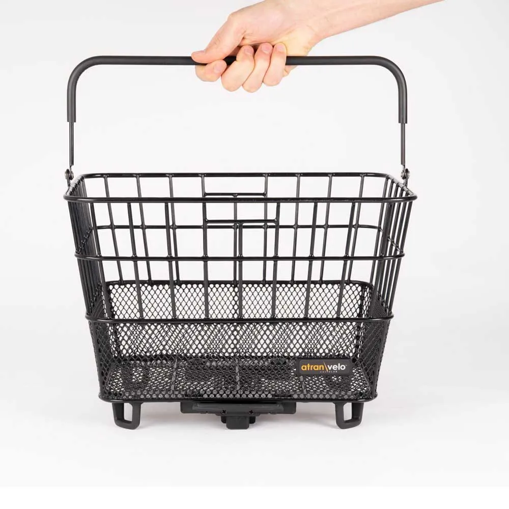 Atranvelo Bring M Avs Frontkorb 21l, Black, One Size Atranvelo Bring M Avs Frontkorb 21l, Black, One Size