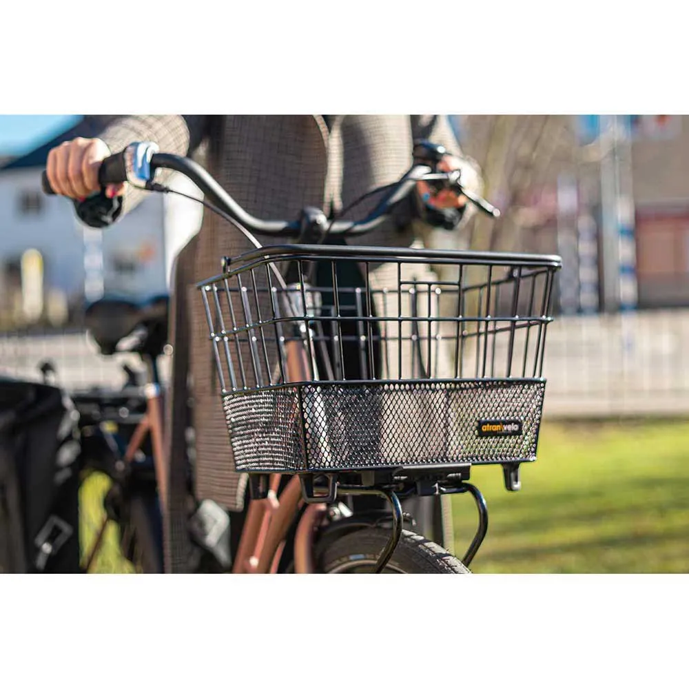 Atranvelo Bring M Avs Frontkorb 21l, Black, One Size Atranvelo Bring M Avs Frontkorb 21l, Black, One Size