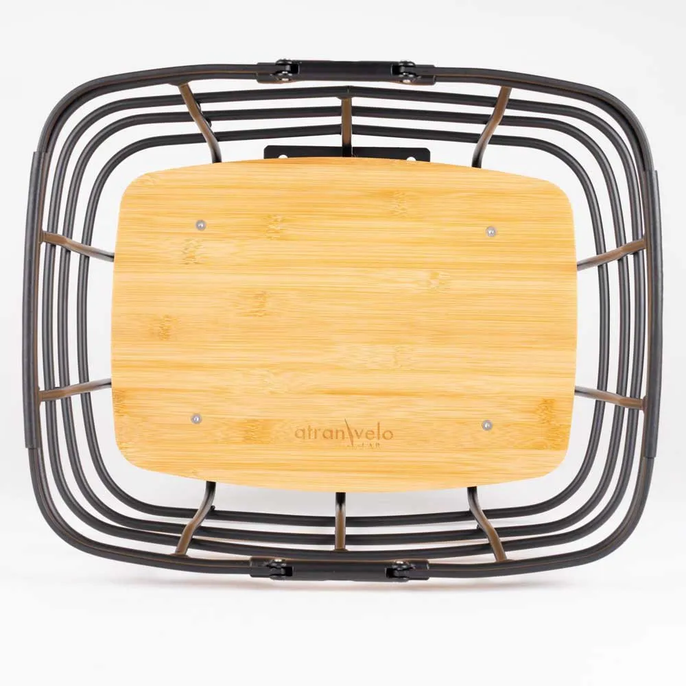 Atranvelo Duo L Avs Hinterer Korb 27l, Black, One Size