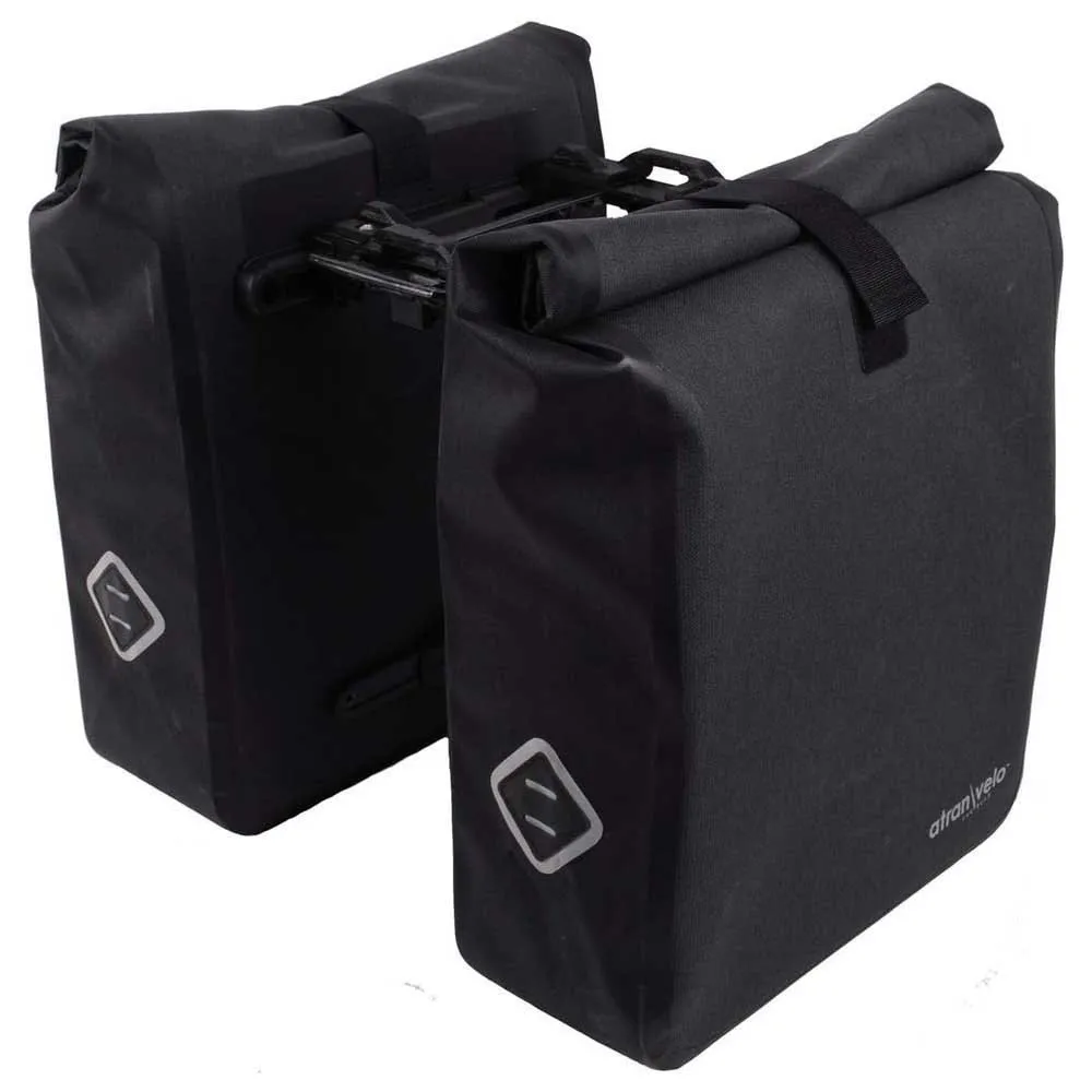 Atranvelo Travel 24.5l Fahrradtaschen, Black, One Size