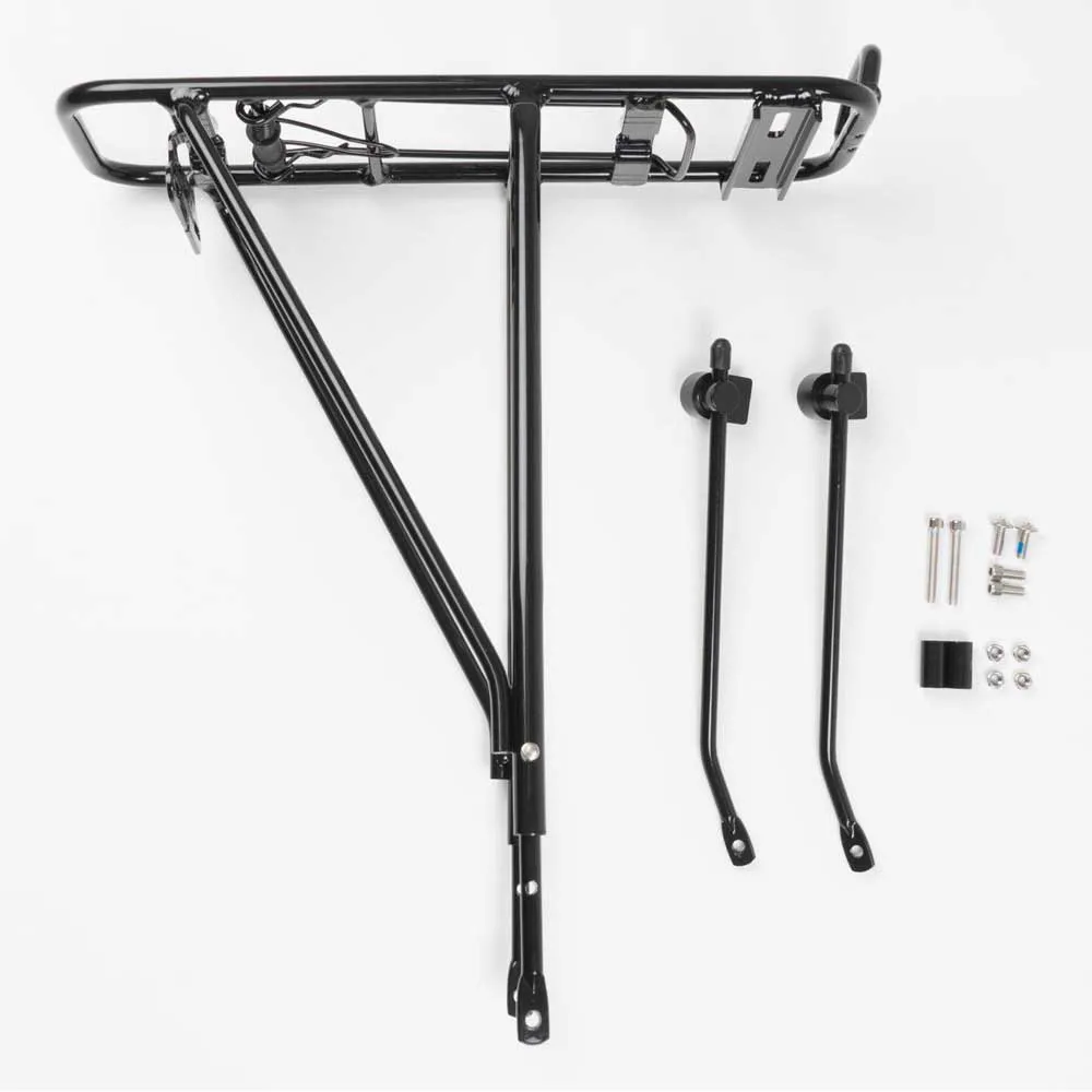 Atranvelo Ville Gepäckträger, Black, 24-29"