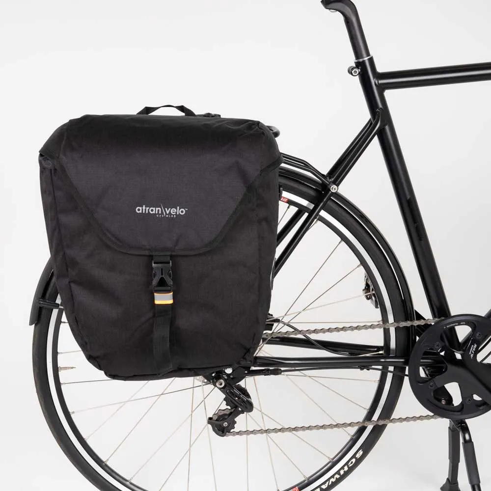 Atranvelo Zap Avs Gepäckträgertasche 18.5l, Black, One Size Atranvelo Zap Avs Gepäckträgertasche 18.5l, Black, One Size