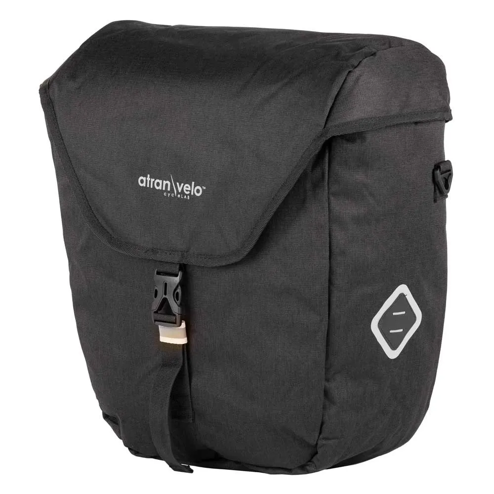 Atranvelo Zap Avs Gepäckträgertasche 18.5l, Black, One Size Atranvelo Zap Avs Gepäckträgertasche 18.5l, Black, One Size