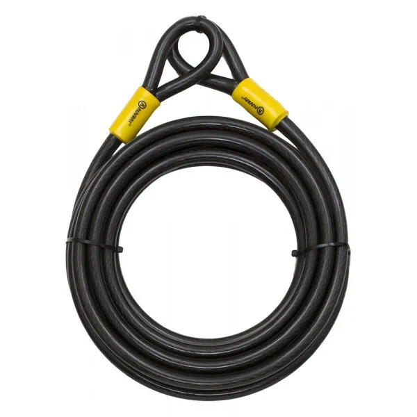 AUVRAY Anti-Diebstahl-Kabel 9m Long. 900 Ø 15 Unisex, schwarz, 15mm x 900cm AUVRAY Anti-Diebstahl-Kabel 9m Long. 900 Ø 15 Unisex, schwarz, 15mm x 900cm