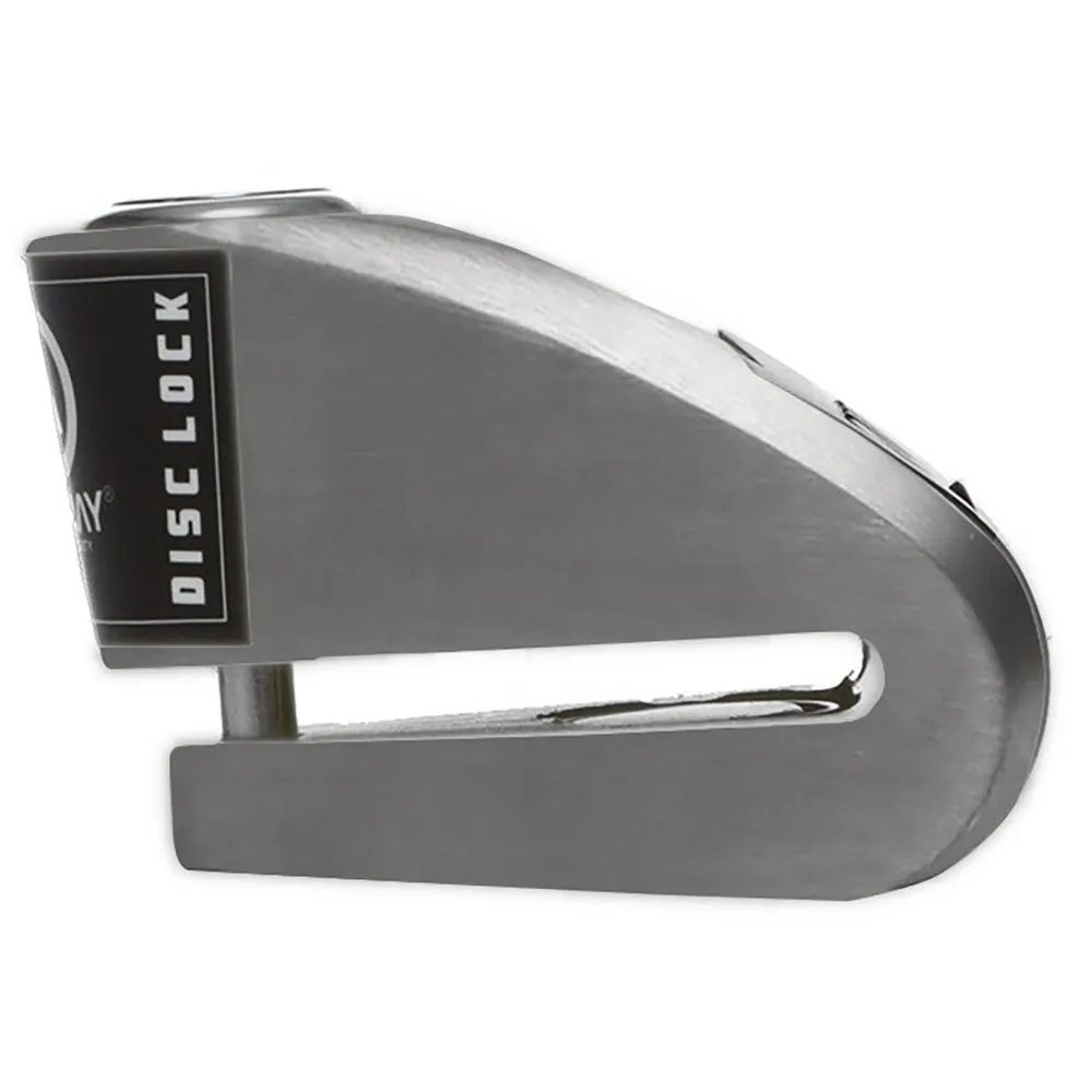 AUVRAY B-lock 06 Stainless Steel Alarm Scheibenbremsensperre, Silver, One Size