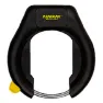 AUVRAY Evo Fahrradschloss Für Den Rahmen, Black / yellow, One Size