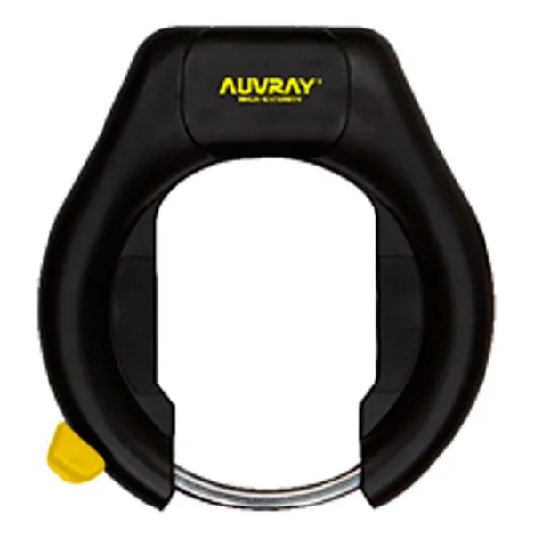 AUVRAY Evo Fahrradschloss Für Den Rahmen, Black / yellow, One Size AUVRAY Evo Fahrradschloss Für Den Rahmen, Black / yellow, One Size
