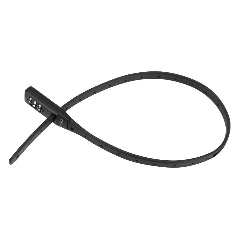 AUVRAY Kabelschloss Flexi.Lock Unisex, schwarz, 50cm AUVRAY Kabelschloss Flexi.Lock Unisex, schwarz, 50cm