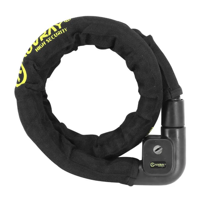 AUVRAY Kettenschloss mit Hülle Unisex, schwarz, 22mm