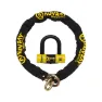 AUVRAY Kettenschloss-Set Lasso Xtrem Unisex, schwarz, 13.5mm x 16mm