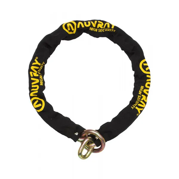 AUVRAY Kettenschloss Xtrem Seule Lasso Long. 120 Ø 13,5 Unisex, schwarz, 13.5mm x 120cm AUVRAY Kettenschloss Xtrem Seule Lasso Long. 120 Ø 13,5 Unisex, schwarz, 13.5mm x 120cm