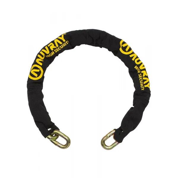 AUVRAY Kettenschloss Xtrem Seule Long. 100 Ø 13,5 Unisex, schwarz, 13.5mm x 100cm