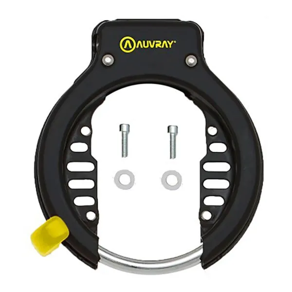 AUVRAY Mega Fahrradschloss Für Den Rahmen, Black / yellow, One Size AUVRAY Mega Fahrradschloss Für Den Rahmen, Black / yellow, One Size