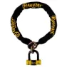 AUVRAY Xtrem 100 Sra Loop Disc Kettenschloss, Black / yellow, One Size