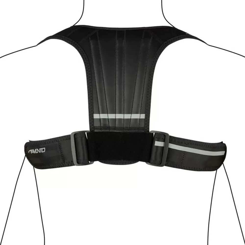 Avento Haltungskorrektor, Black / silver grey, One Size Avento Haltungskorrektor, Black / silver grey, One Size