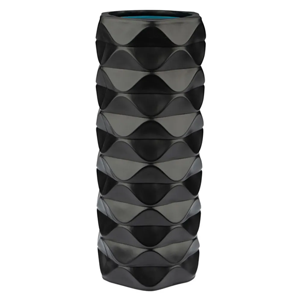 Avento Message Foam Wave Massage-roller, Black / blue, 33cm Avento Message Foam Wave Massage-roller, Black / blue, 33cm