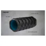 Avento Message Foam Wave Massage-roller, Black / blue, 33cm
