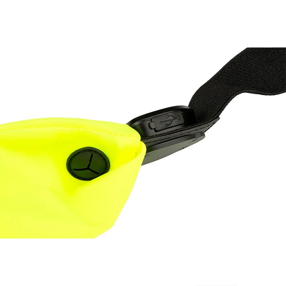 Avento Pocket + Rechargeable Led Laufgürtel, Fluorescent yellow / black Avento Pocket + Rechargeable Led Laufgürtel, Fluorescent yellow / black