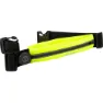 Avento Pocket + Rechargeable Led Laufgürtel, Fluorescent yellow / black