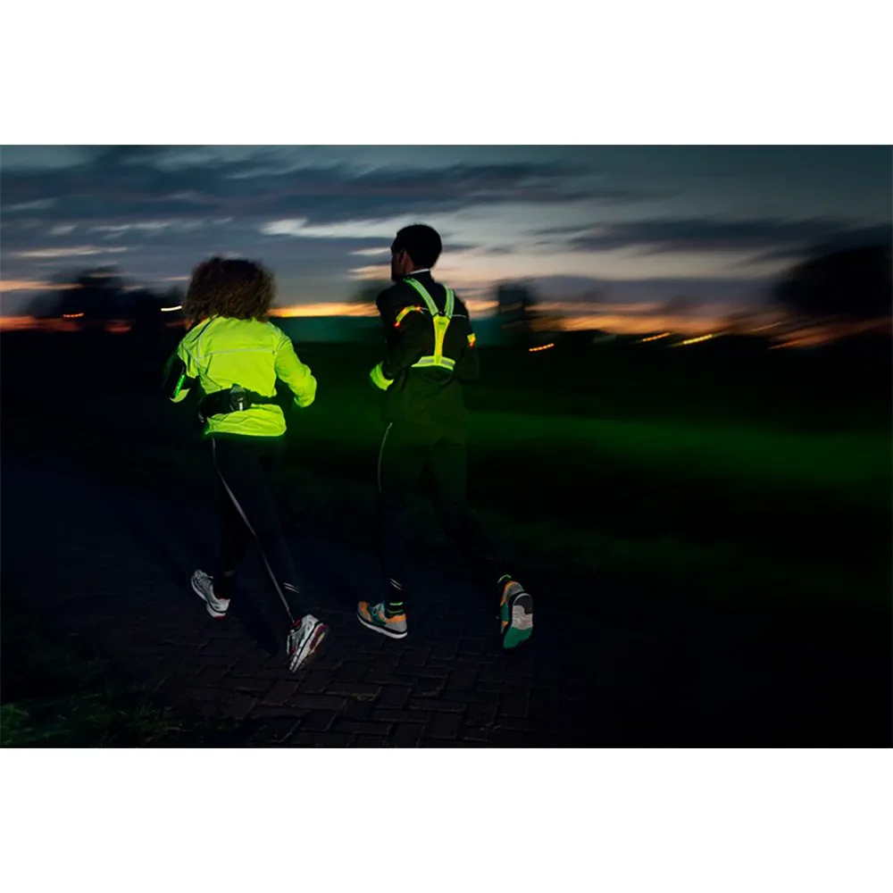 Avento Rechargeable Led Reflektierende Laufweste unisex, Fluorescent yellow, One Size Avento Rechargeable Led Reflektierende Laufweste unisex, Fluorescent yellow, One Size