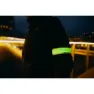 Avento Slap-on Rechargeable Led Armband 2 Einheiten unisex, Fluorescent yellow / silver grey, One Size