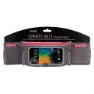 Avento Sportgürtel Mit Flip-up-hülle Für Smartphones unisex, Grey / pink / silver, One Size