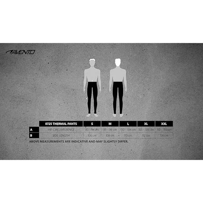 Avento Thermal Baselayer-hose, Black Avento Thermal Baselayer-hose, Black