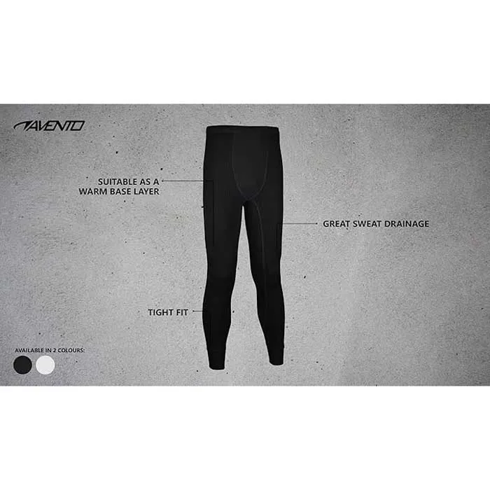 Avento Thermal Baselayer-hose, Black Avento Thermal Baselayer-hose, Black