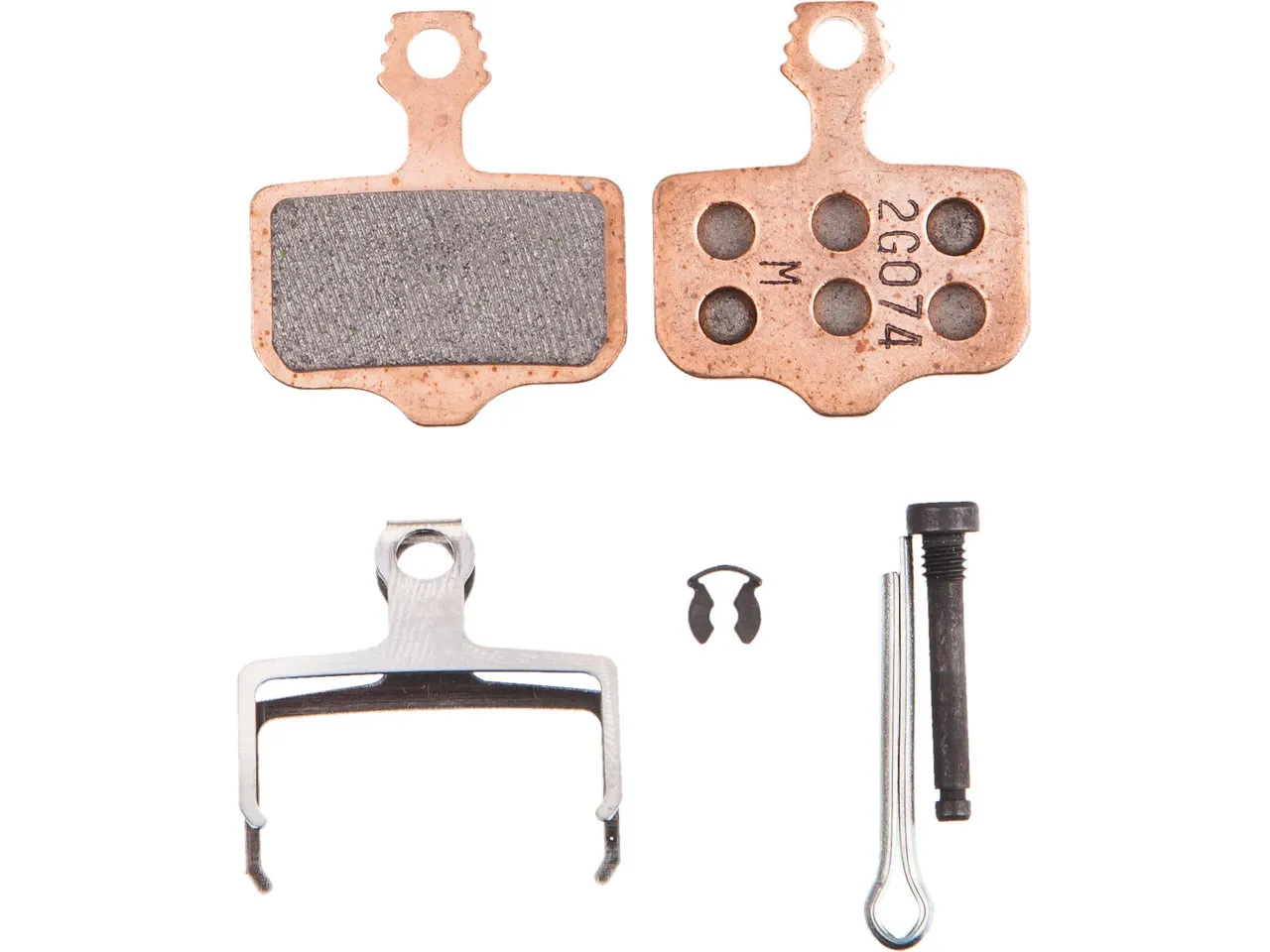 Avid Bremsbeläge Disc für Elixir/Via GT/XX/X0/DB1/DB3/DB5/Level, Brown, One Size Avid Bremsbeläge Disc für Elixir/Via GT/XX/X0/DB1/DB3/DB5/Level, Brown, One Size