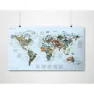 Awesome Maps Mountain Bike Best Trails In The World Karte, One size