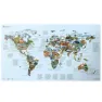 Awesome Maps Mountain Bike Best Trails In The World Karte, One size