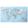 Awesome Maps Snow Trip Karte, Multicolour, One Size