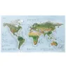 Awesome Maps Surftrip Green Edition Best Surf Beaches Of The World Green Edition Karte, One size